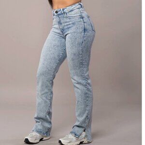 FITJEANS Straight Leg- 80s Washed Jeans Size Small